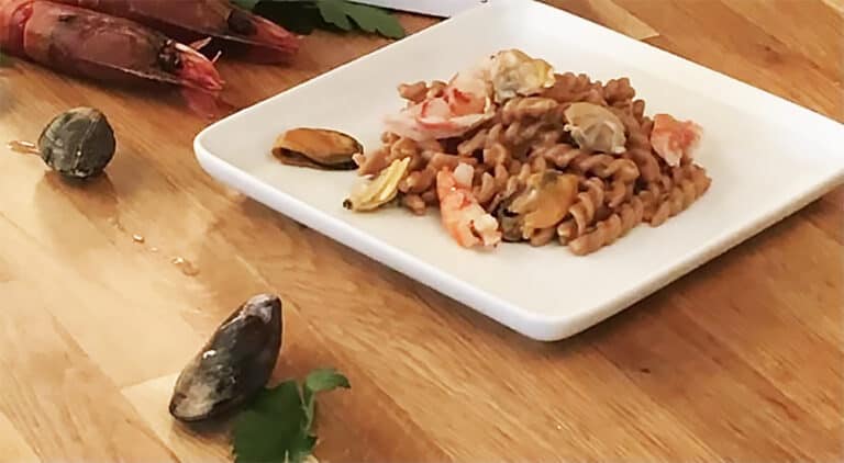 FUSILLI DI SORGO AL SAPORE DI MARE