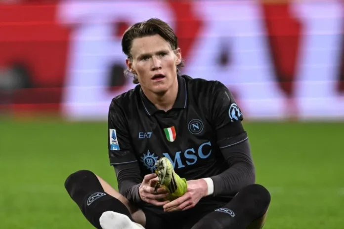 McTominay infortunio