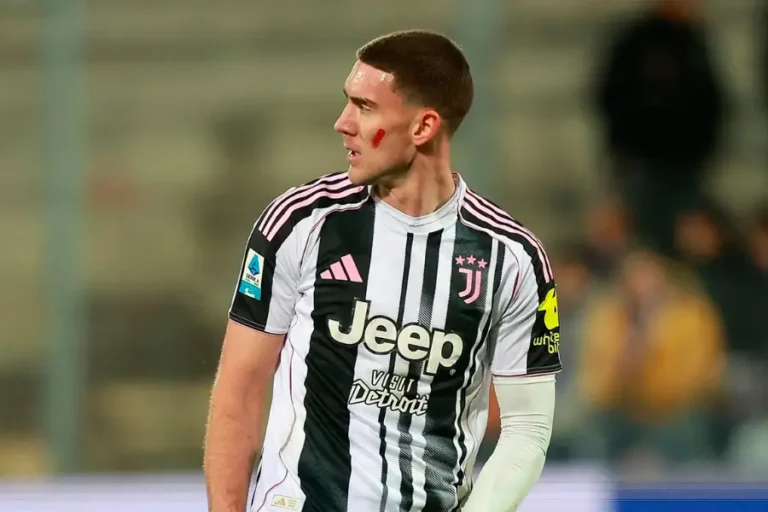 Vlahovic Juventus lesione