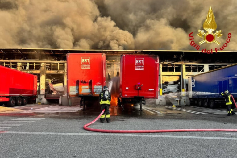 Incendio Brt Milano