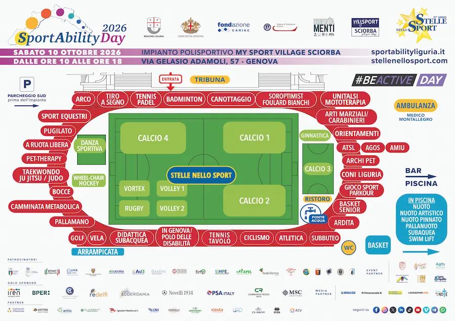 SportabilityDay 2026 mappa fronte